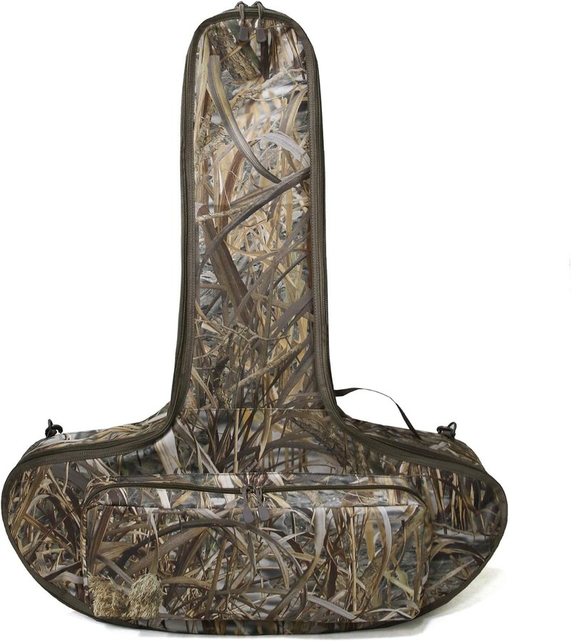 Soft Crossbow Case - Camo Padded Archery Bow Carrier Bag with Backpack Straps for Outdoor Use