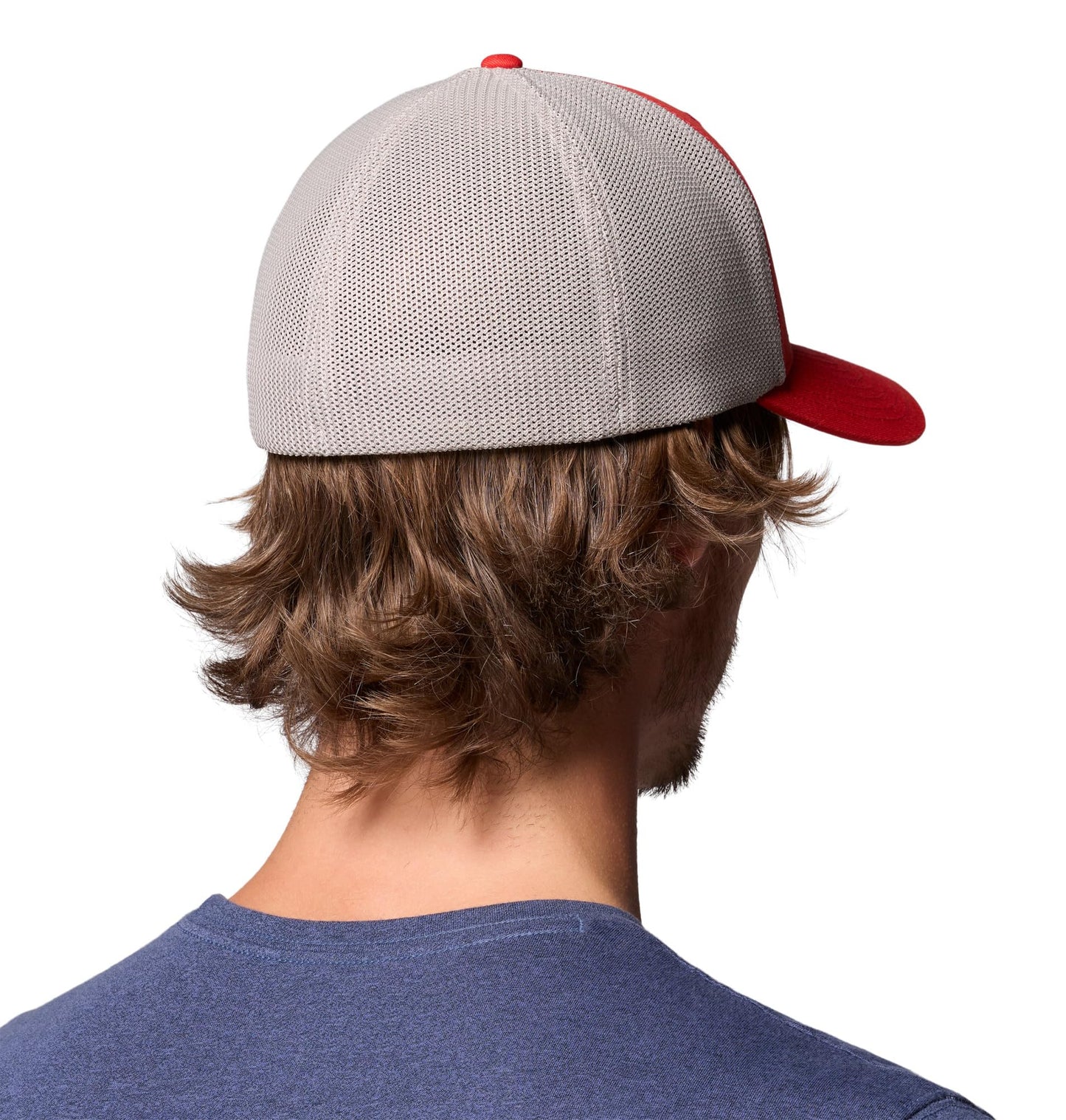 Columbia Unisex Tree Flag Mesh Ball Cap, Super Sonic, S/M