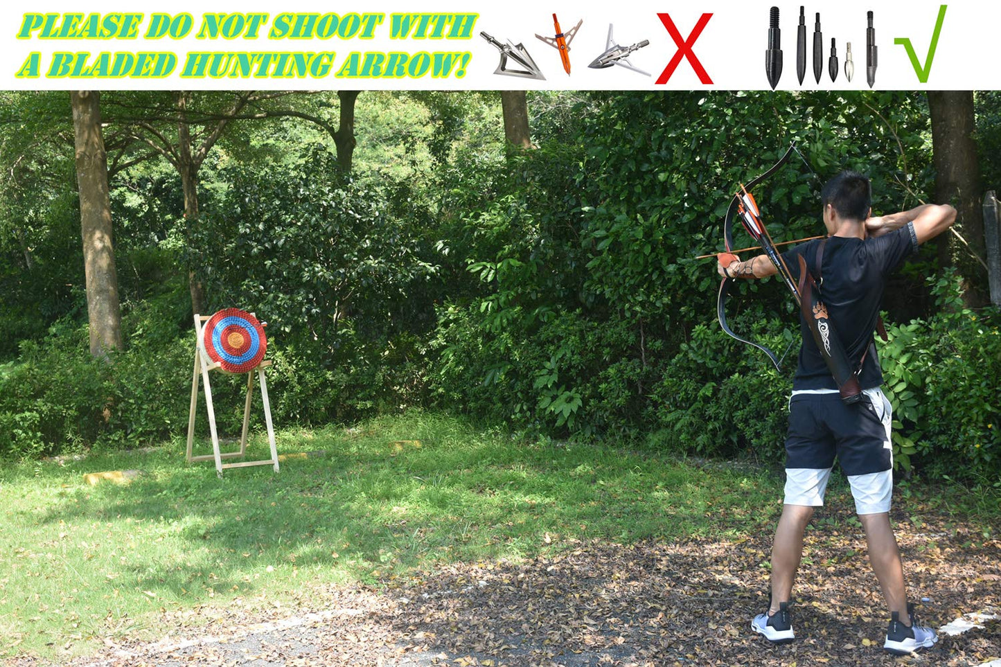 KAINOKAI Traditional Hand-Made Straw Archery Target,Arrow Target for Recurve Bow Longbow or Compound Bow(A Traditional Target Dia Φ:31.5in / 3 Layers)