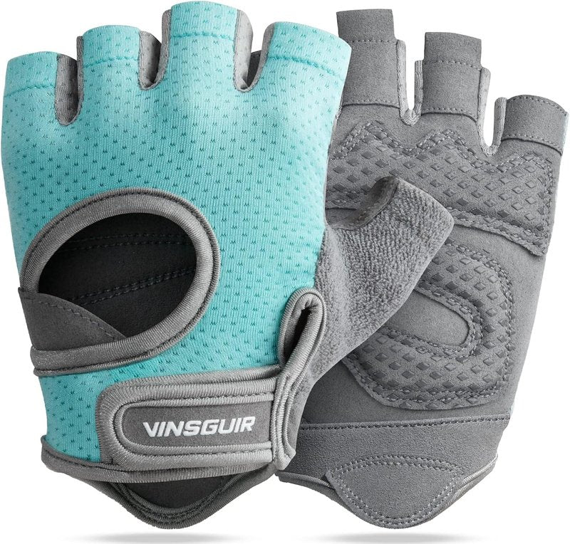 Workout Gloves for Men & Women - Breathable Weight Lifting Gloves with Excellent Grip & Cushion Pads | Ideal for Gym & Fitness Training