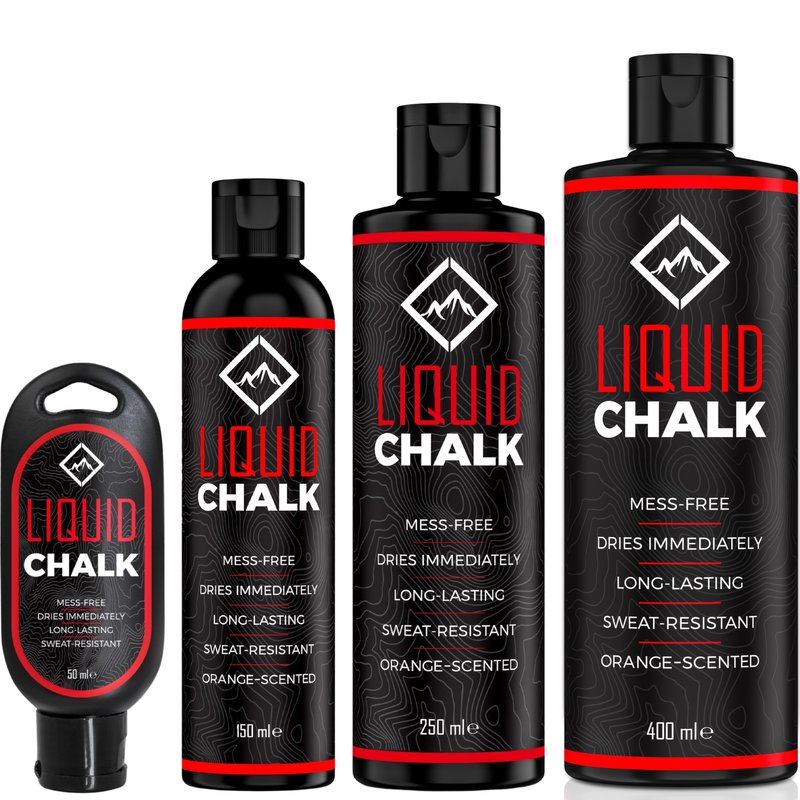 SURVIVOR Liquid Chalk for Rock Climbing, Weight Lifting, Gymnastics - Liquid Grip for Workout Training - Climbing Chalk & Lifting Chalk for Weightlifting - Liquid Gym Chalk (250ML)