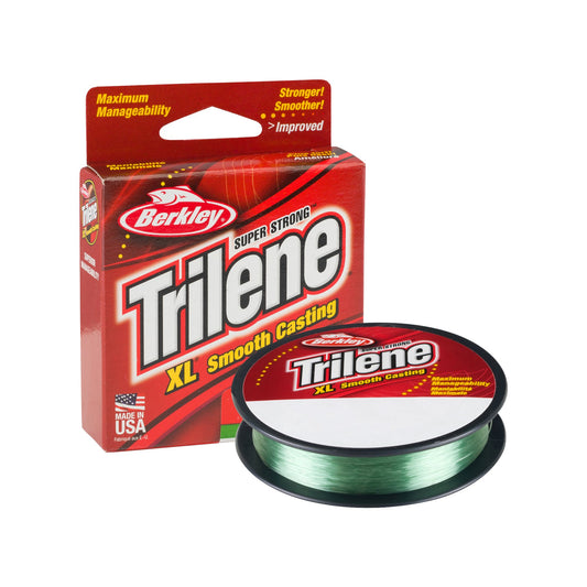 Berkley Trilene® XL®, Low-Vis Green, 4lb | 1.8kg, 110yd | 100m Monofilament Fishing Line, Suitable for Freshwater Environments