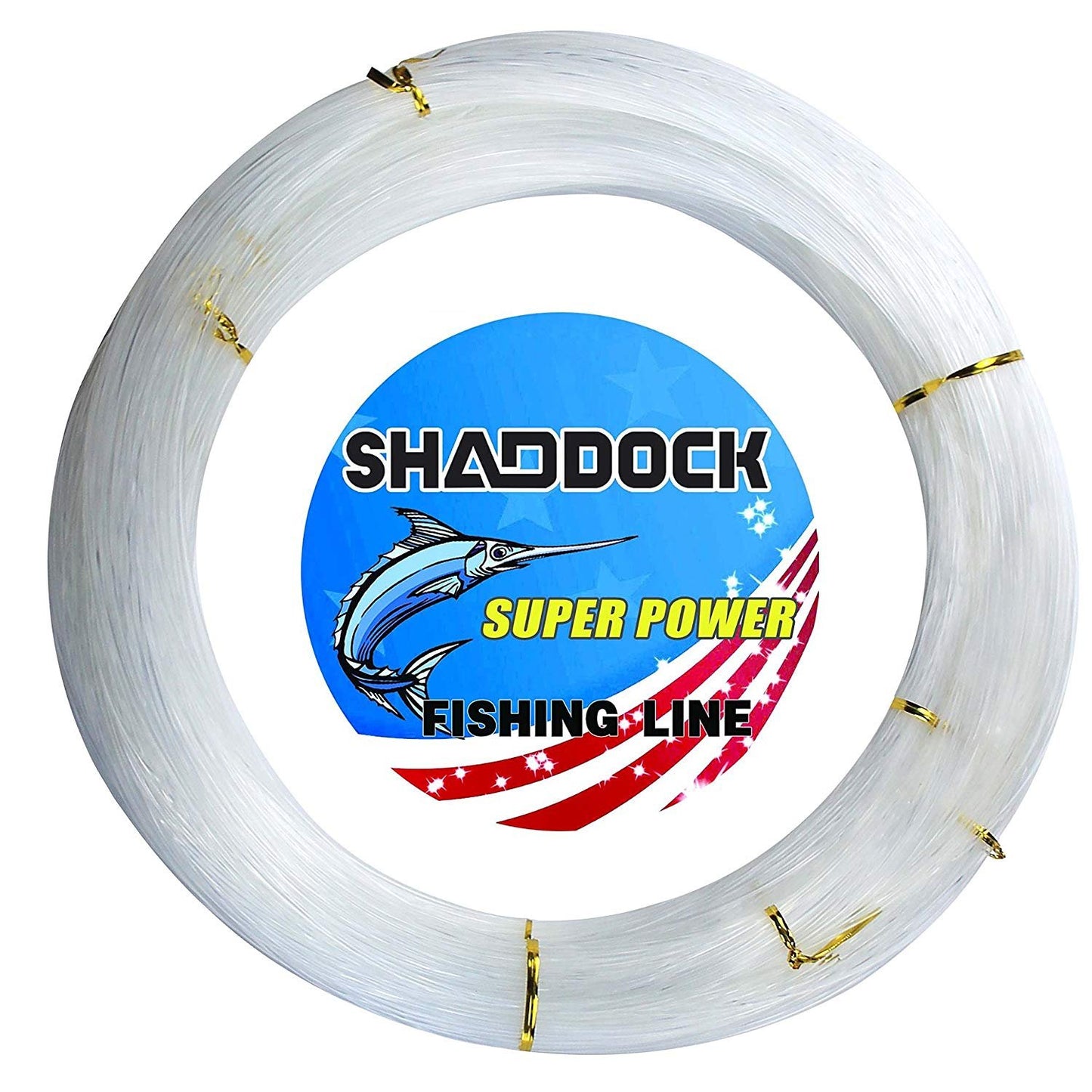 Monofilament Fishing Line 547yds 13 lb.-396 lb. Nylon Mono Fishing Lines - Super Strong Monofilament Fishing Leader Line Speargun Line for Saltwater/Freshwater (Clear, 1.5mm/251lb)