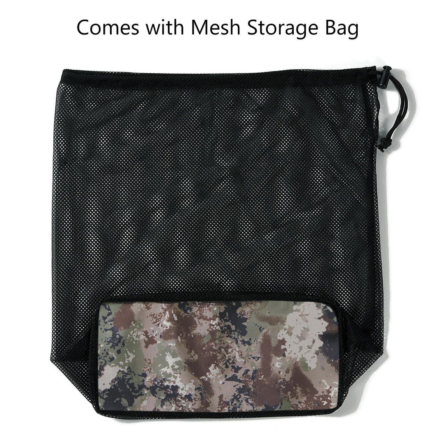 BASSDASH Men’s Lightweight Breathable Chest Wader Black Camo Stockingfoot for Fly Fishing Hunting FW11