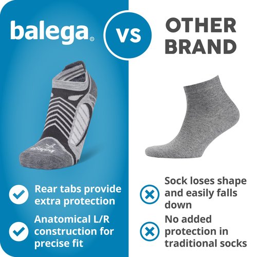 Balega Ultralight No Show Athletic Running Socks for Men and Women (3-Pack)