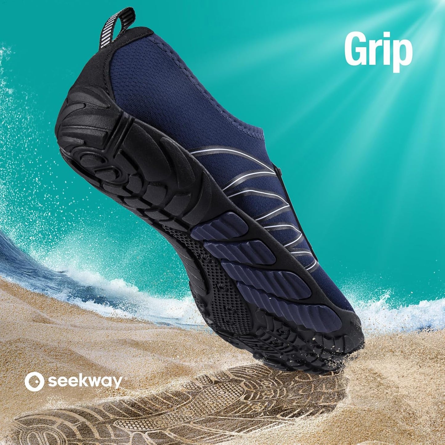 Water Shoes for Men & Women - Quick-Dry Aqua Socks for Beach, Swim, River, Pool, Lake, Hiking, Kayaking, Surfing
