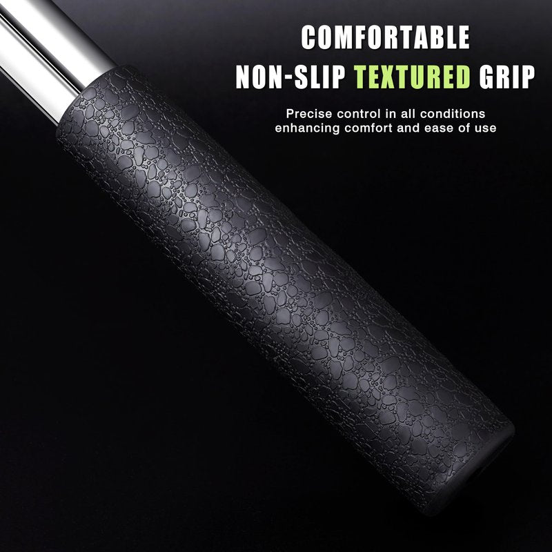 GEAVOUED Golf Ball Retriever 9Ft/12Ft/14.5Ft/16.3Ft/20Ft Golf Ball Retriever Telescopic，Professional Stainless Steel Ball Retriever Tool Golf