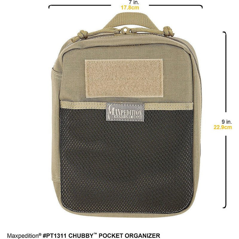 Chubby Pocket Organizer (Black)