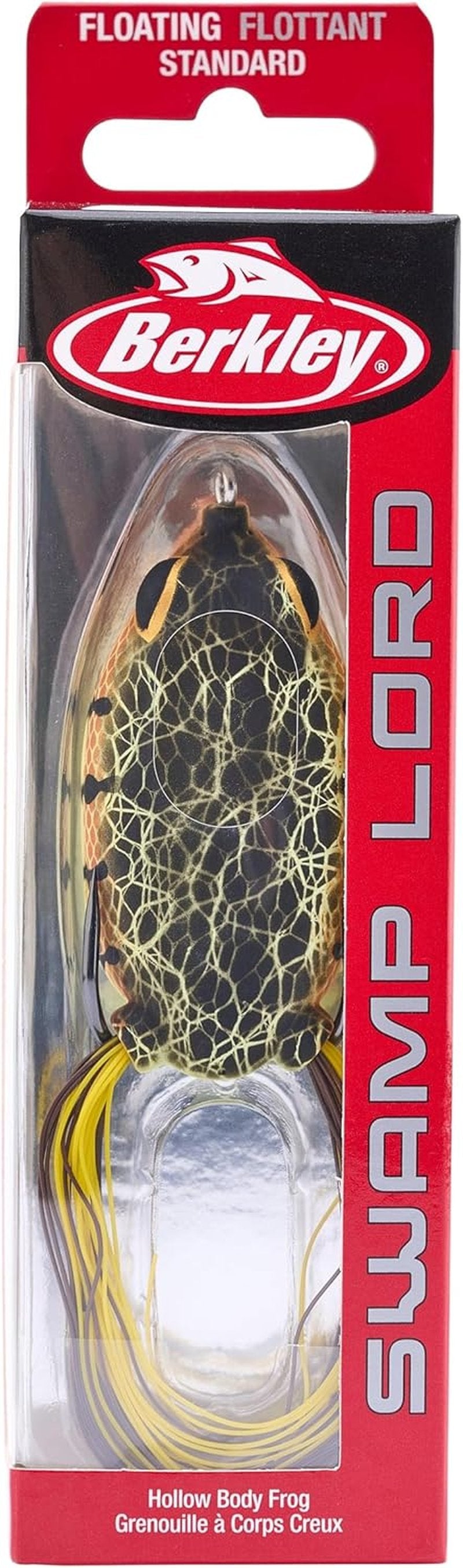 Berkley Hollow Body Frog Fishing Bait - Realistic Design for Bass Fishing | 3" Green Color