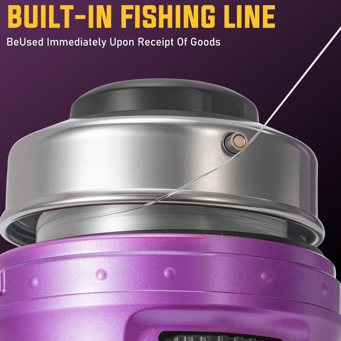 Sougayilang Spincast Reel & Fishing Rod Combo - 5'9" Durable Carbon Rod, Quickset Anti-Reverse Reel | Perfect for Anglers