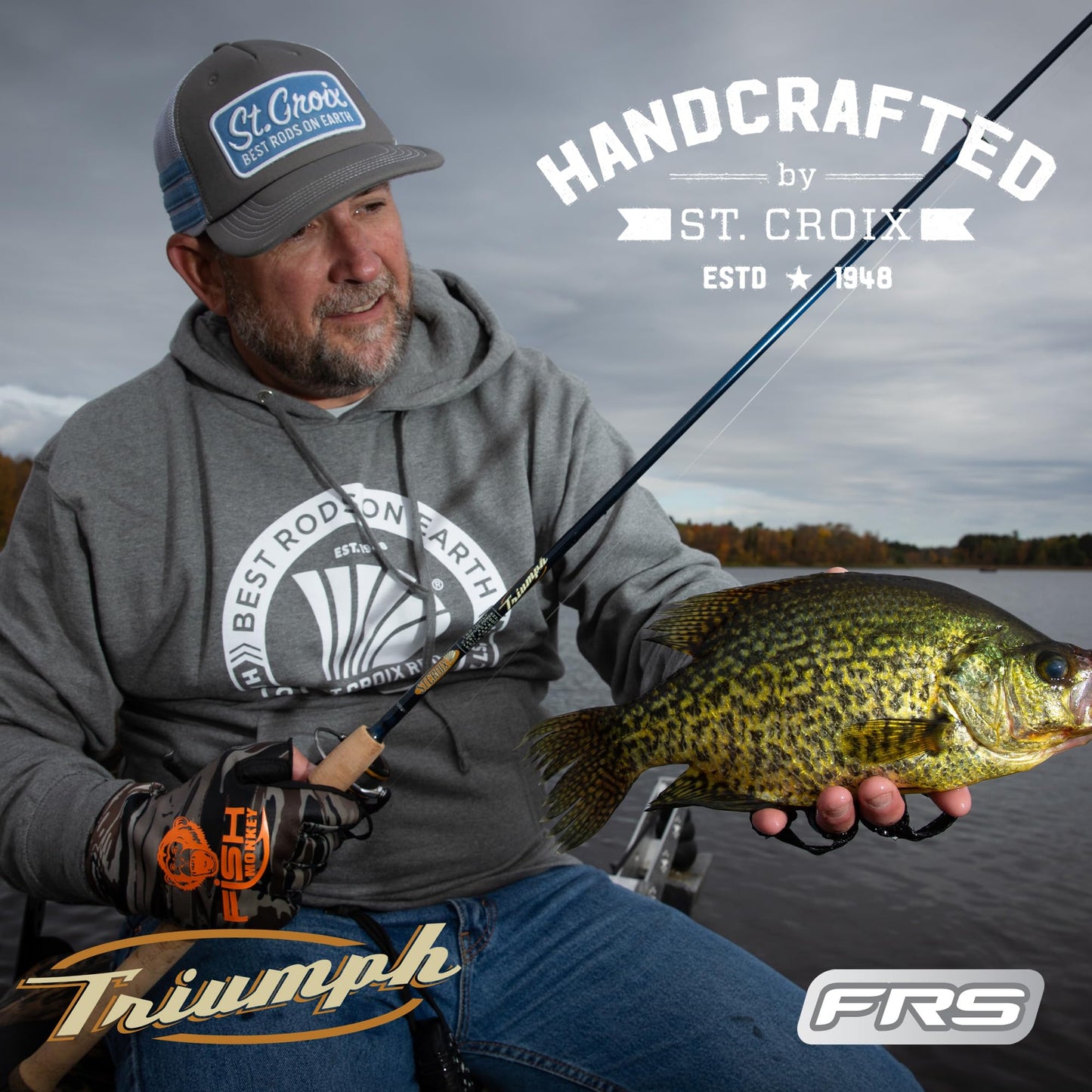St. Croix Rods Triumph Spinning Rod Medium-heavy/Fast MHF, 7'0"