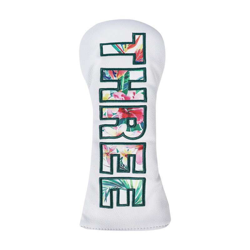 Golf Club Head Covers - Premium Leather Driver, 3 & 5 Fairway Wood, Hybrid Headcovers, Putter Covers for Blade and Mallet, and Alignment Stick Covers (Set)