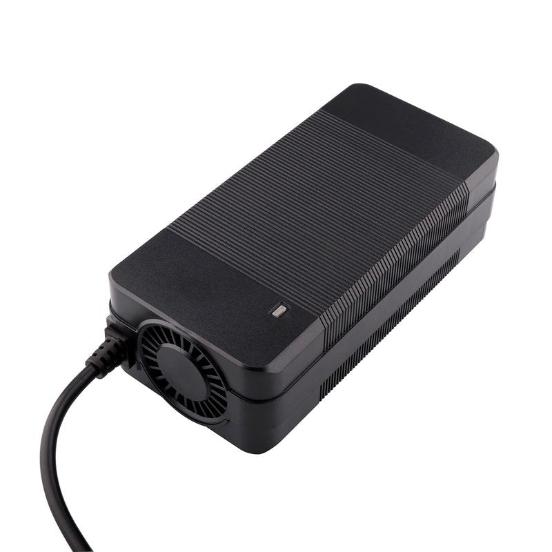 48V Charger Moped Style Charger Output 54.6V 1.5A 48 Volt RCA 10mm Plug for 13S 48v 18Ah Battery Pack (3, Amps)