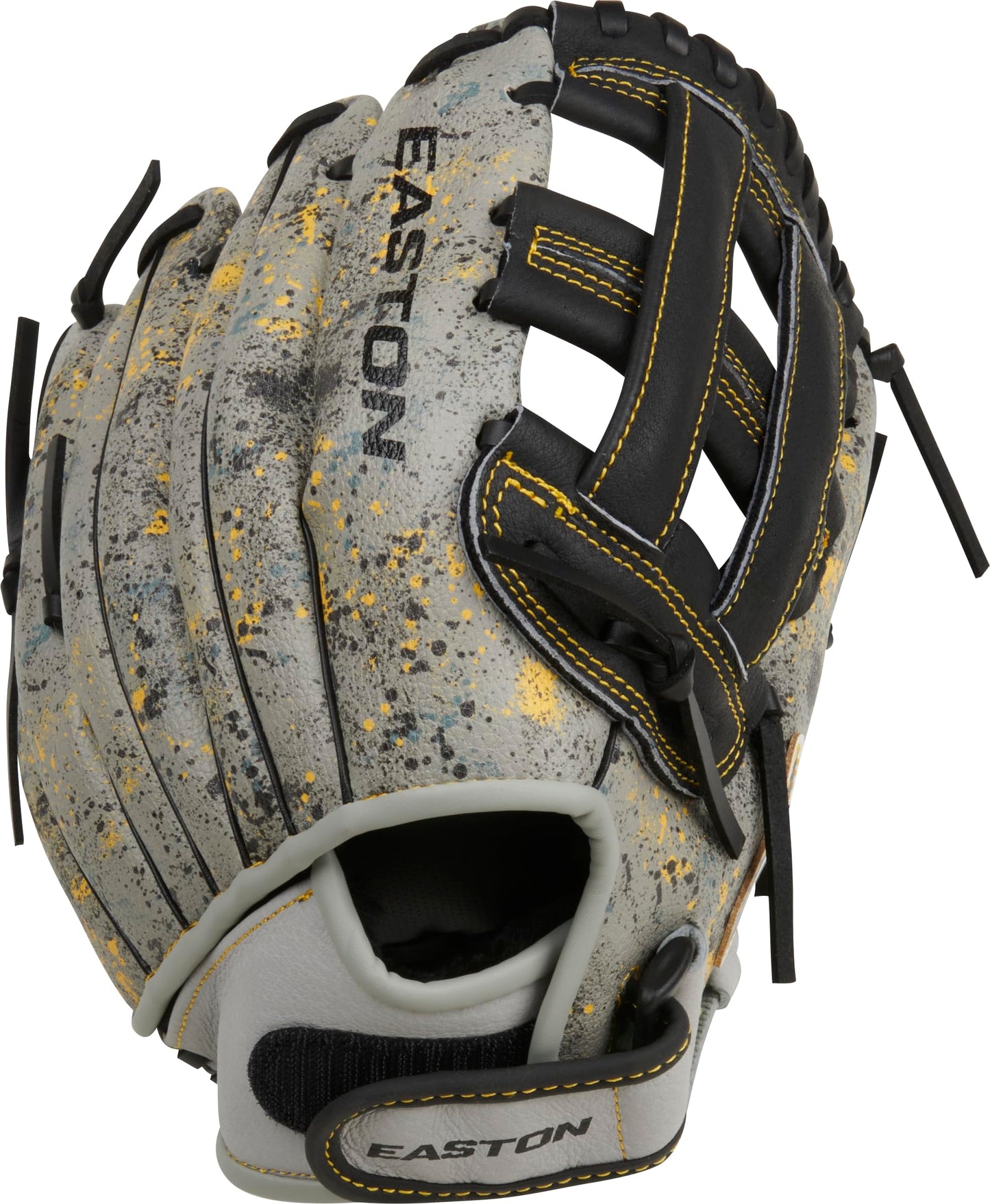 Easton | HAVOC Baseball Glove | Right Hand Throw | 11" - Pro H-Web | Grey/Black/Yellow
