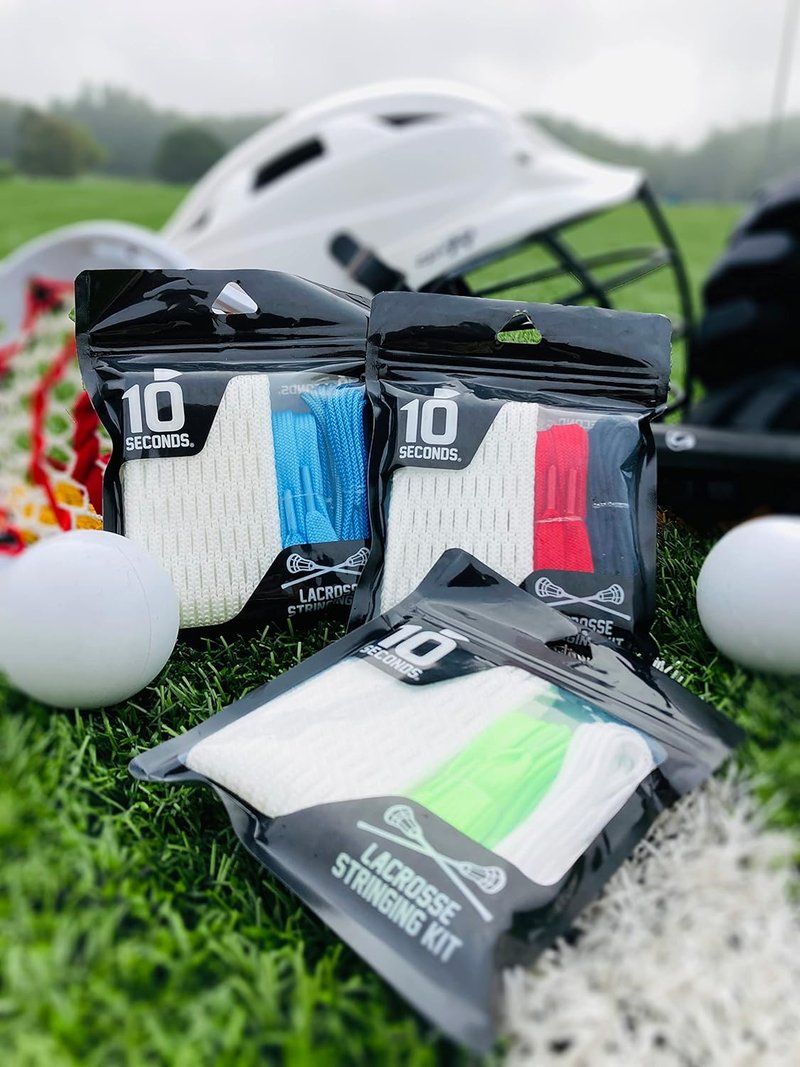 Proline Lacrosse Stringing Kit - Weather-Resistant Mesh for Precision Stringing | Includes Shooting String, Lace, Sidewall Screws