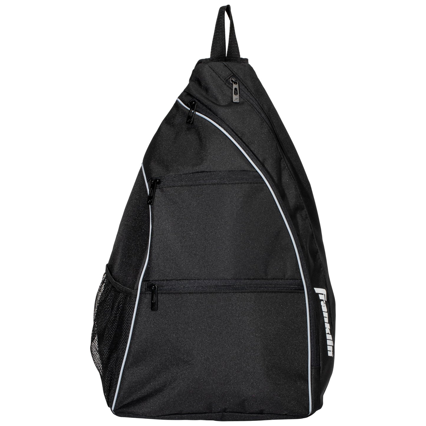 Franklin Sports Pro Tennis Racket Bag - Pro Racket Sling Backpack for Tennis + Padel Equipment - Holds (2) Rackets + Accessories - Men's + Women's Bag