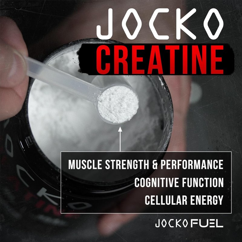 Jocko Fuel Greens & Creatine Bundle - Superfood Greens Powder & Creatine Supplement | Boost Energy & Recovery
