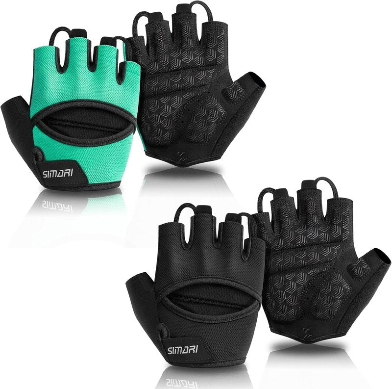 Workout Gloves for Men & Women - Full Palm Protection, Strong Grip | Breathable for Gym, Weight Lifting, Fitness