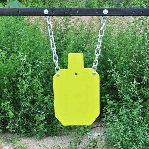 Highwild AR500 Steel Target for Shooting IDPA/IPSC Torso Silhouette Metal Target - 10" x 16" x 3/8"