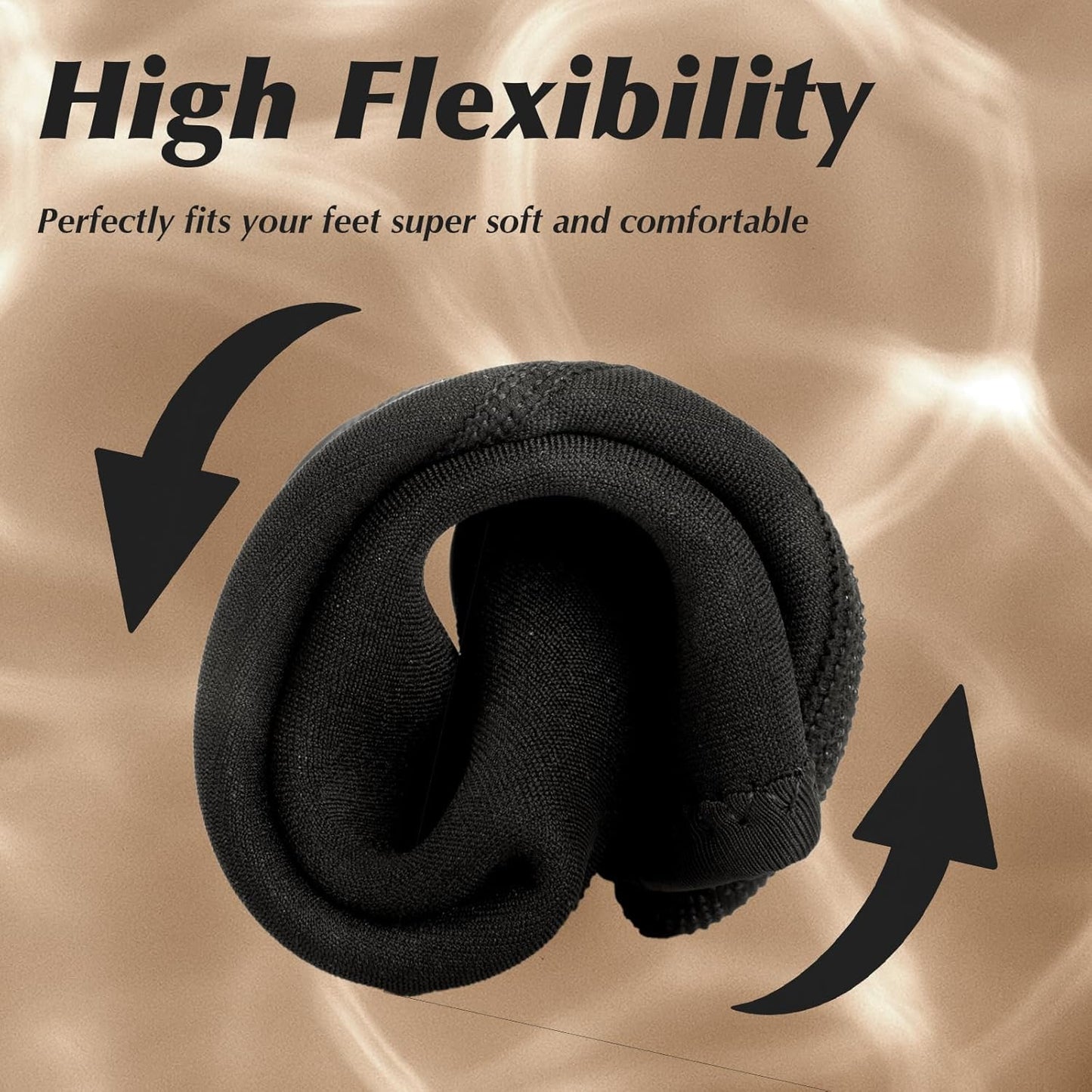 Neoprene Water Socks - 3mm Diving Socks for Outdoor Sports | Comfortable Fit