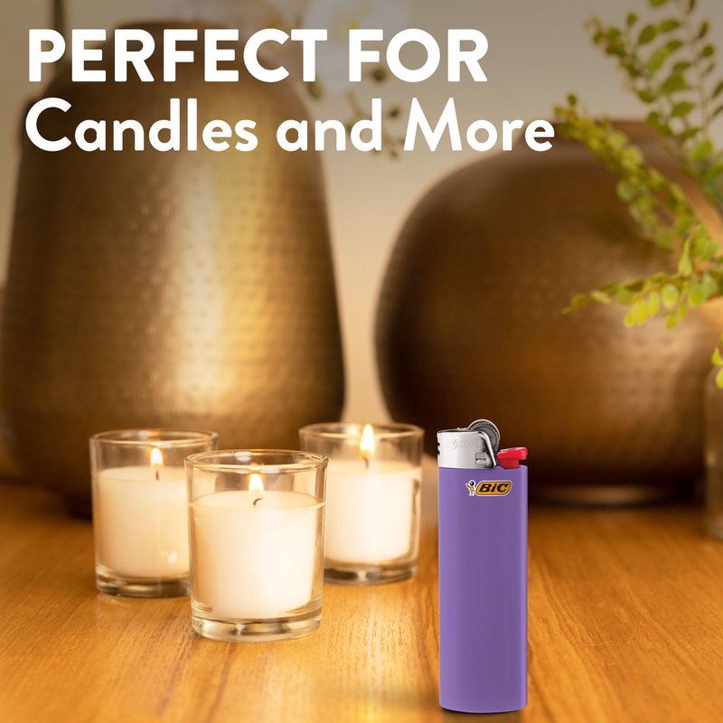 BIC Special Edition Icons Series Maxi Pocket Lighters, Elvis Presley and Marilyn Monroe, Set of 8 Lighters