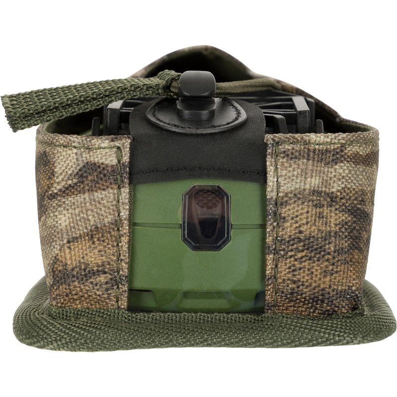 Drake Easy Rider Thermacell Pouch with Molle Attachment for Outdoor Enthusiasts | Durable Ripstop Material with TPU Coating | Elastic Secure Loop | Hypalon Pull Tab, Mossy Oak Bottomland