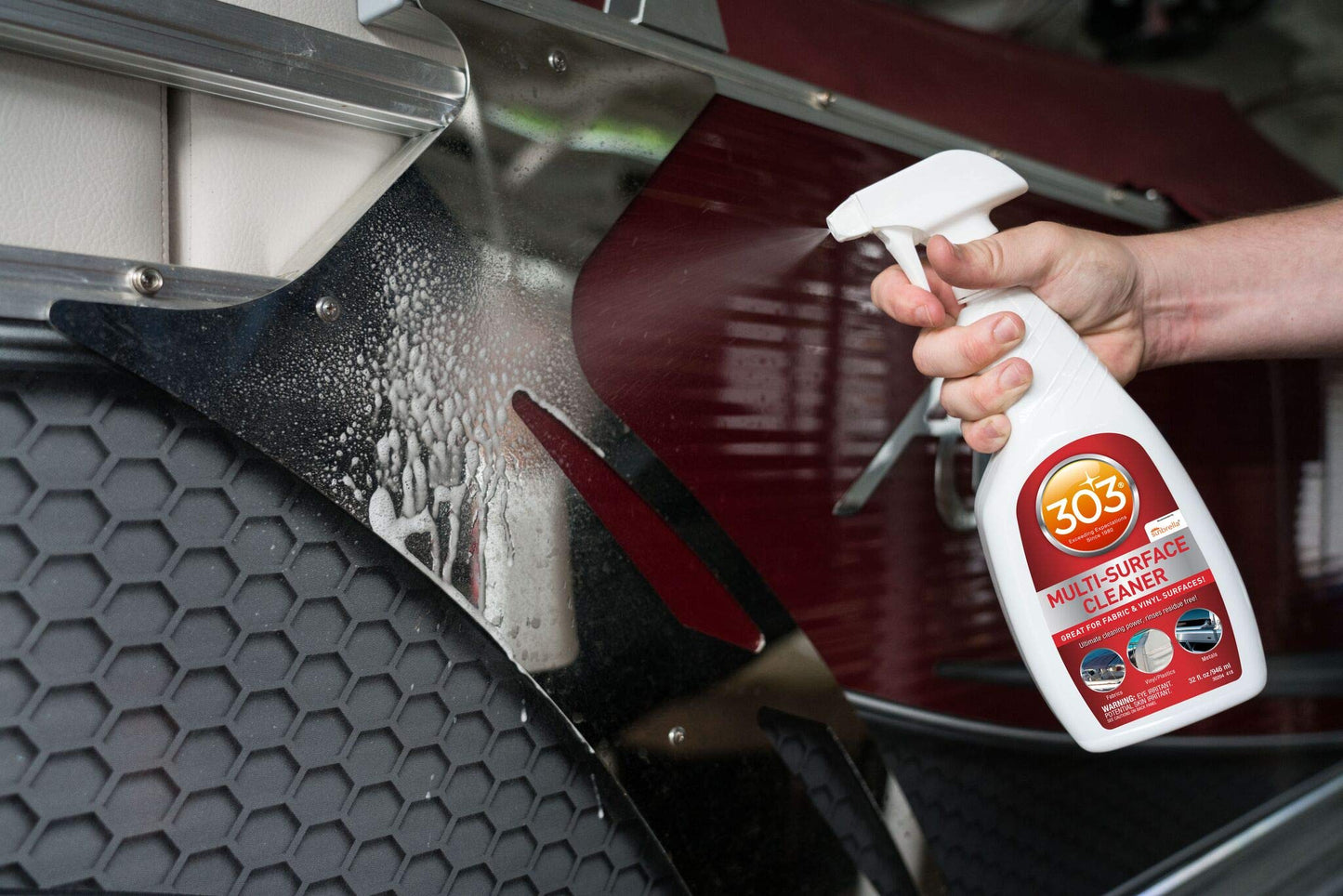 303 Marine Multi-Surface Cleaner for Vinyl & Canvas, 32 oz 6-Pack