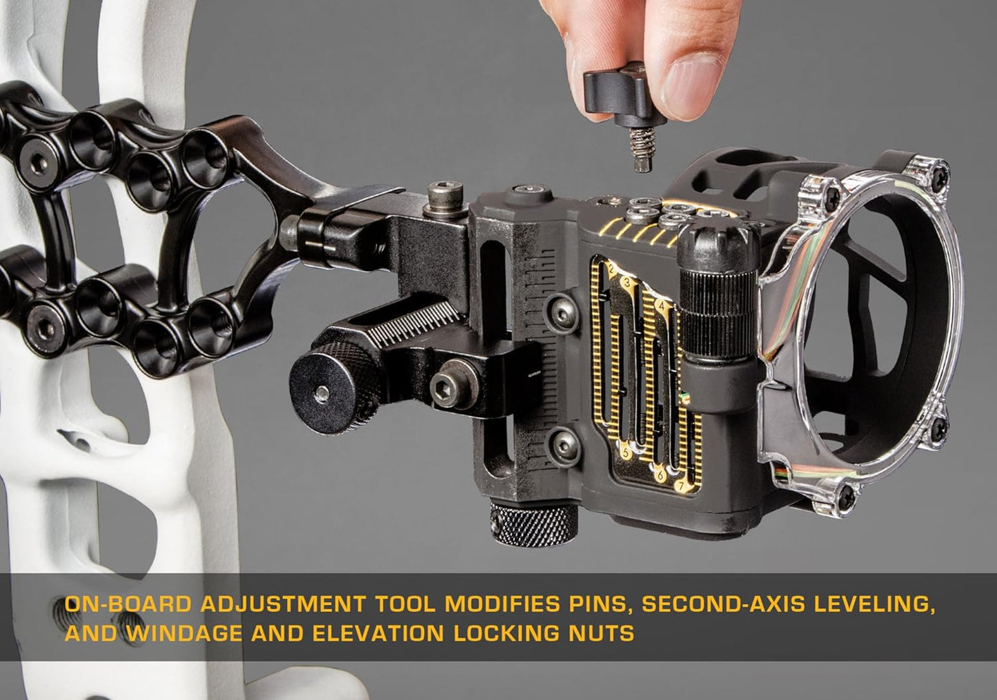 Trophy Ridge - Fix Series Bow Sight with Precision Adjustment | Durable Design for Accurate Shooting
