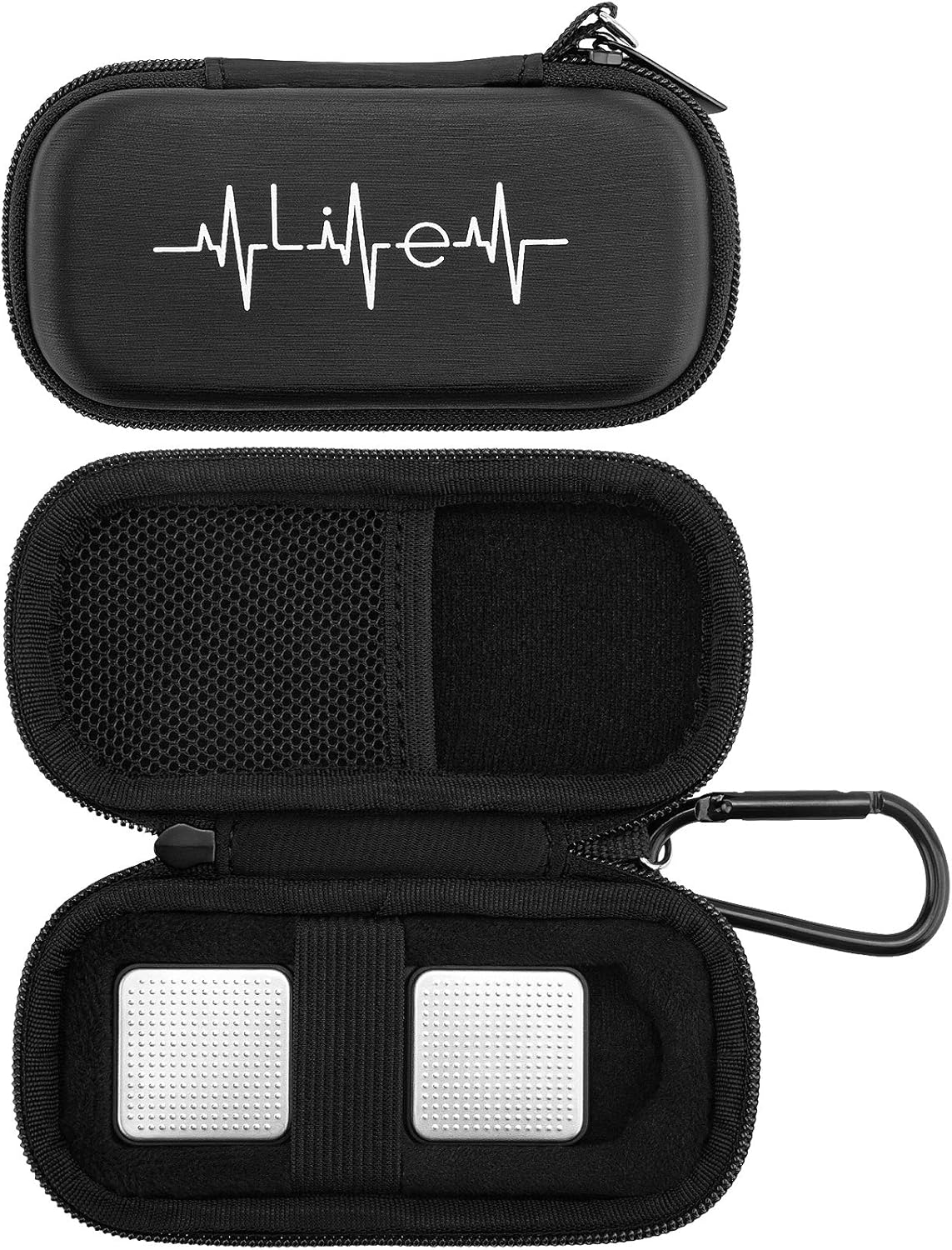 AliveCor Kardia Mobile Heart Monitor Case - Protective Travel Cover for 6-Lead EKG | Storage Bag