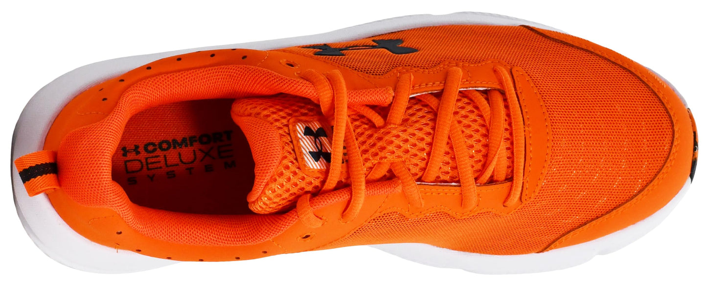 Under Armour Men's Charged Assert 10 Shoes, Team Orange/Team Orange/Anthracite, 11