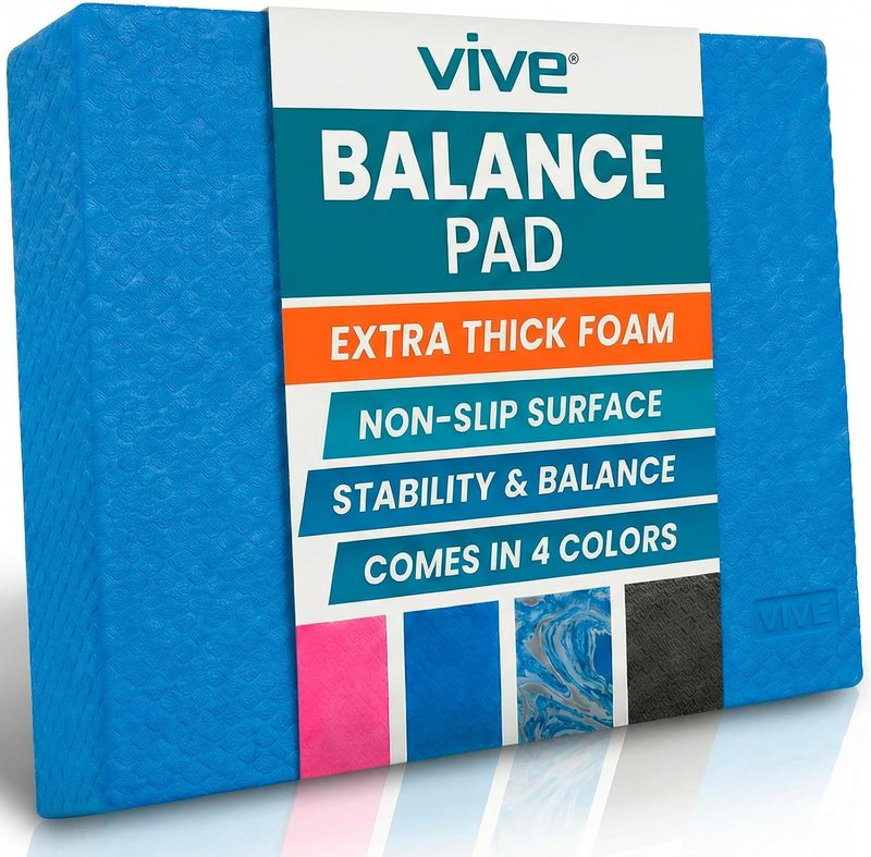 Balance Pad - Large Foam Yoga Mat for Physical Therapy & Stability Training | Ideal for Knee, Ankle Exercises & Rehab
