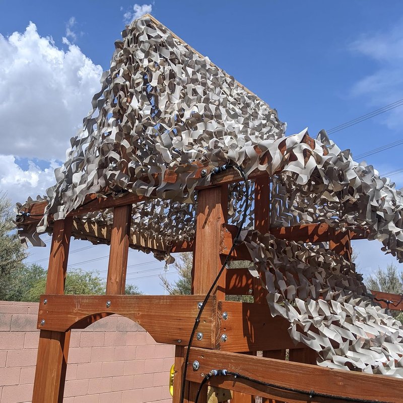 Camo Netting for Hunting | Military-Grade Sunshade Roll - Versatile Outdoor Cover