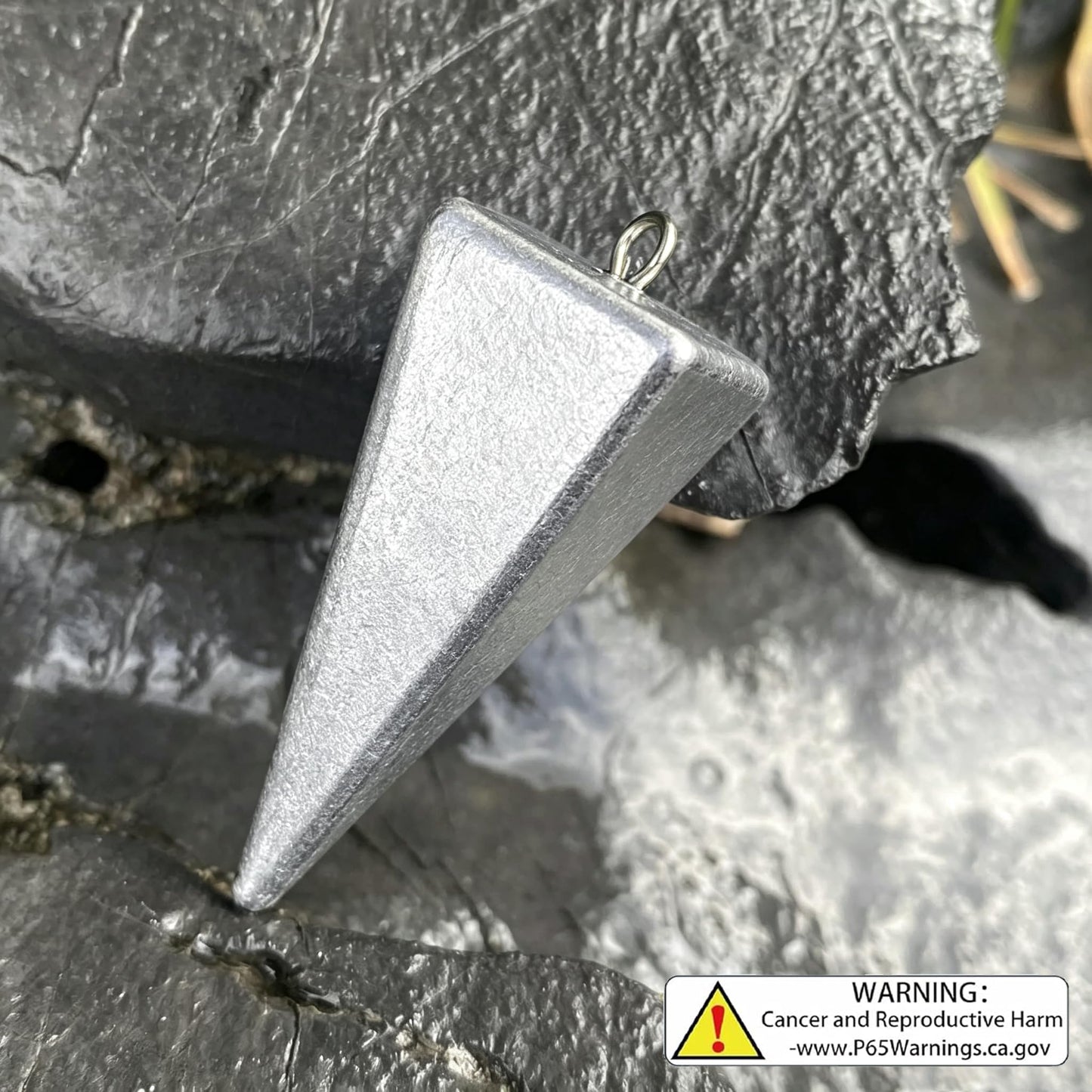 Pyramid Sinkers Fishing Weights Fishing Sinker, Saltwater Fishing Weights Sinkers for Saltwater Surf Fishing Gear Tackle
