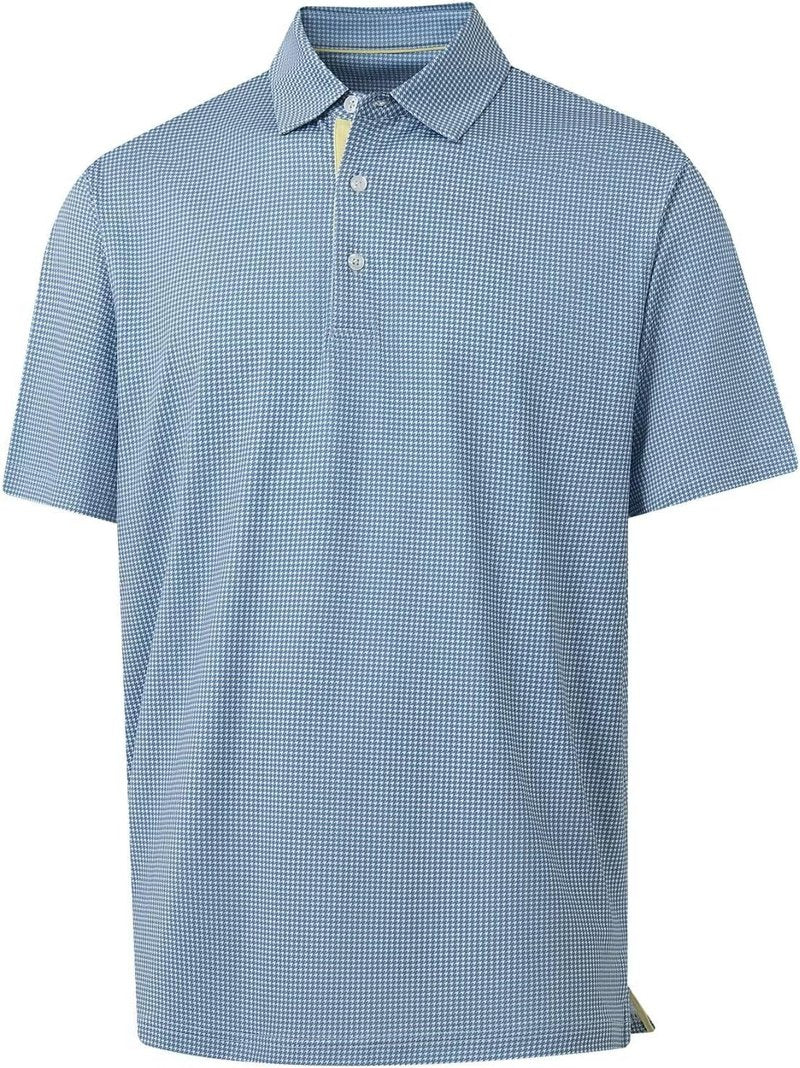 Mens Golf Shirt - Short Sleeve Dry Fit Moisture-Wicking Polo | Performance Patterns