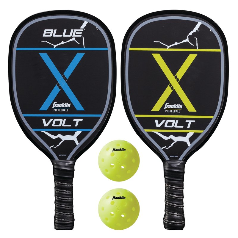 Franklin Sports Pickleball Paddle and Ball Set - 2 Player - Volt