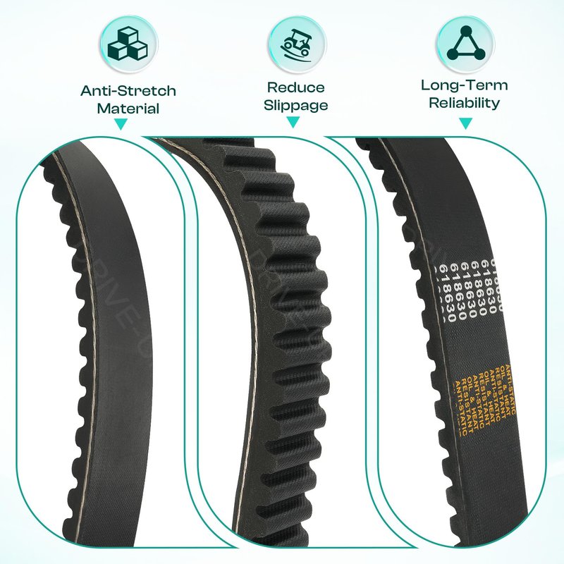 DRIVE UP Drive Belt for EZGO RXV Gas 2011-Up Golf Cart Replace OME 618630