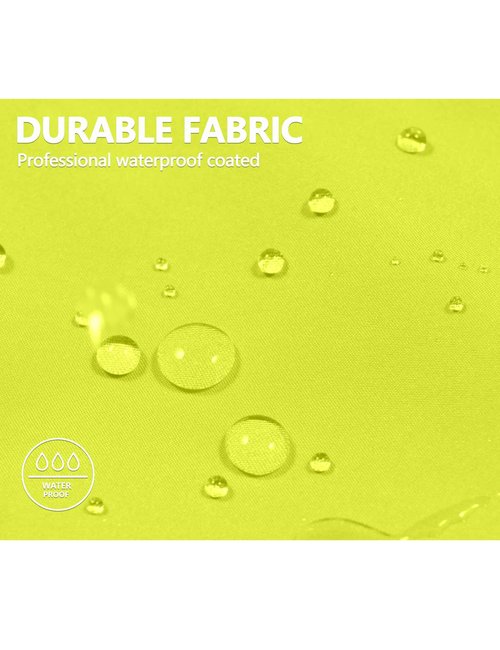 Little Donkey Andy Men's Waterproof Outdoor Hard Shell Breathable Jacket Travelling Sports Coat Fruit Green L