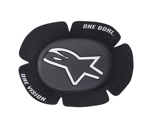 Alpinestars GP SPORT EVO KNEE SLIDER (OS, BLACK WHITE)
