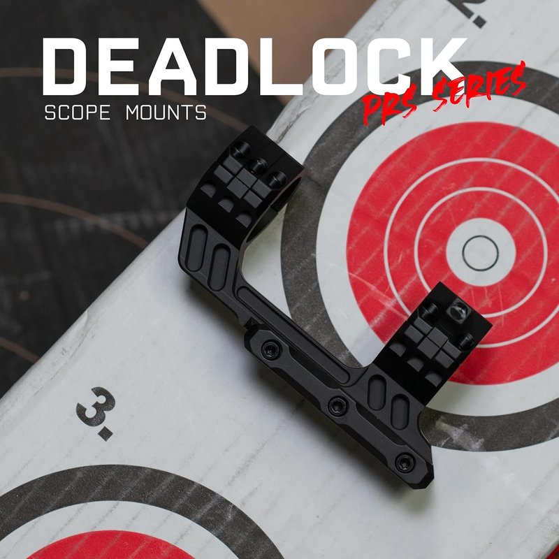 Monstrum Deadlock PRS Cantilever Scope Mount - Anti-Cant Bubble Feature for Precision Shooting