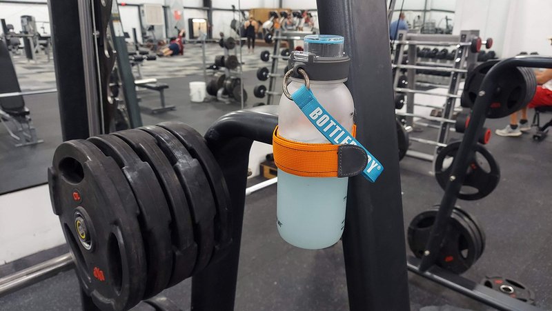 Wilderness Systems Magna Tech Water Bottle Strap | Magnetic Drink Holder | Universal - Adjustable Bottle Strap, Orange, 5"" Bottle Strap