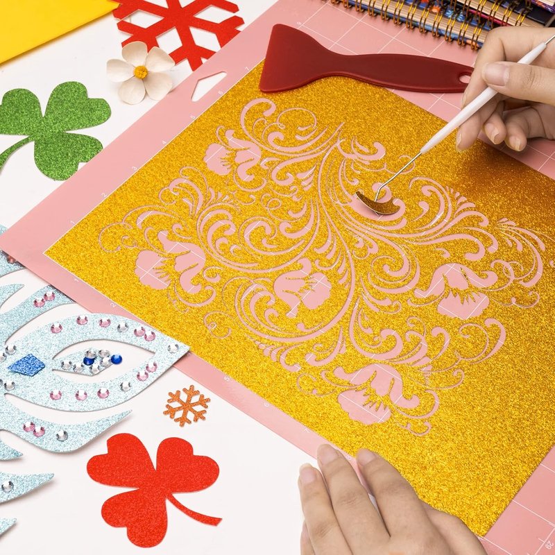 Cutting Mat 4 Pack - Compatible with Maker 3, Air 2 | Strong Fabric Cut Pads & Accessories