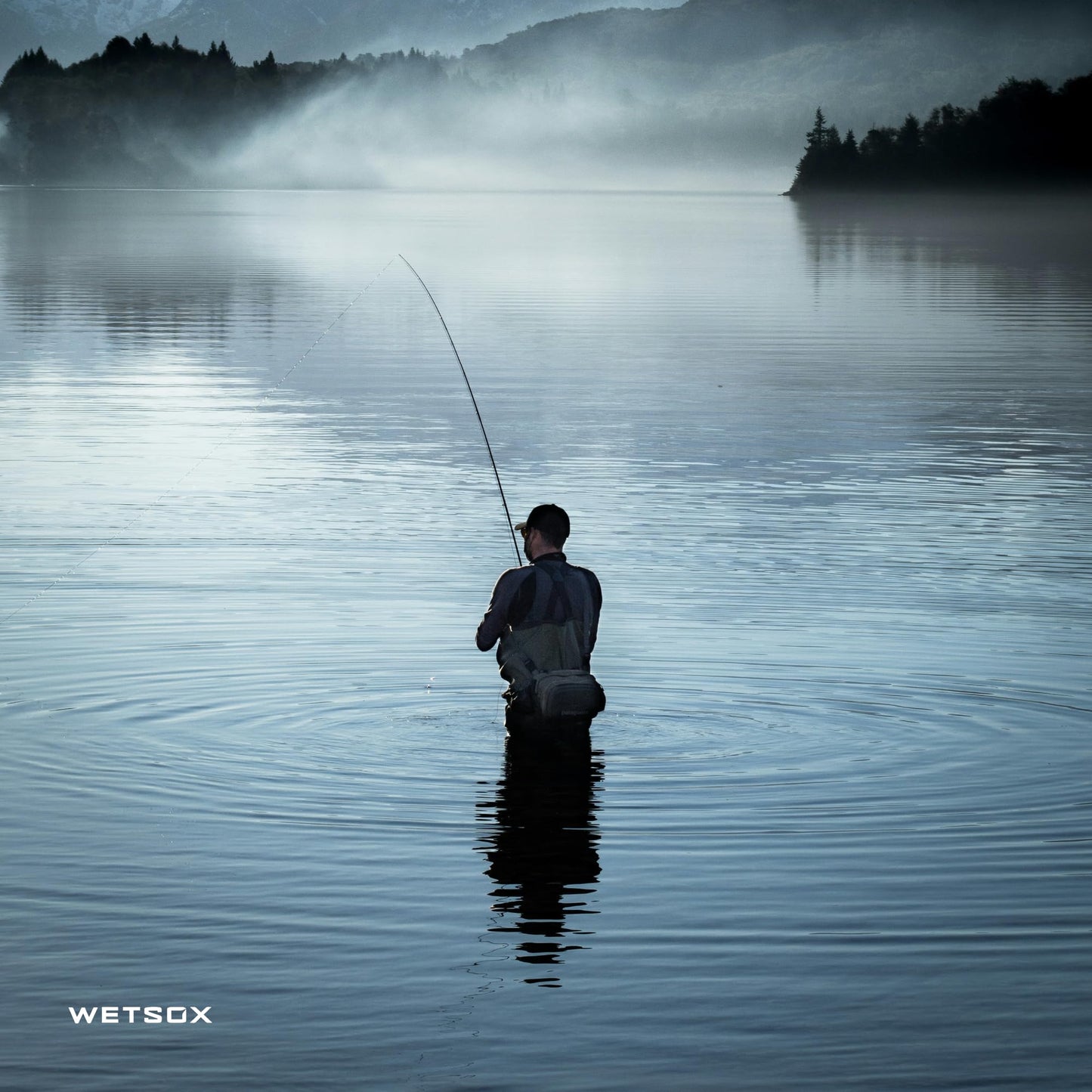 Wetsox Frictionless 1 MM Wader Socks | Slide In/Out of Boots/Waders | Neoprene for Warmth & Dryness | Waterproof, Lightweight, Breathable, Fishing & Hunting Socks, Non-Slip | Black, Large