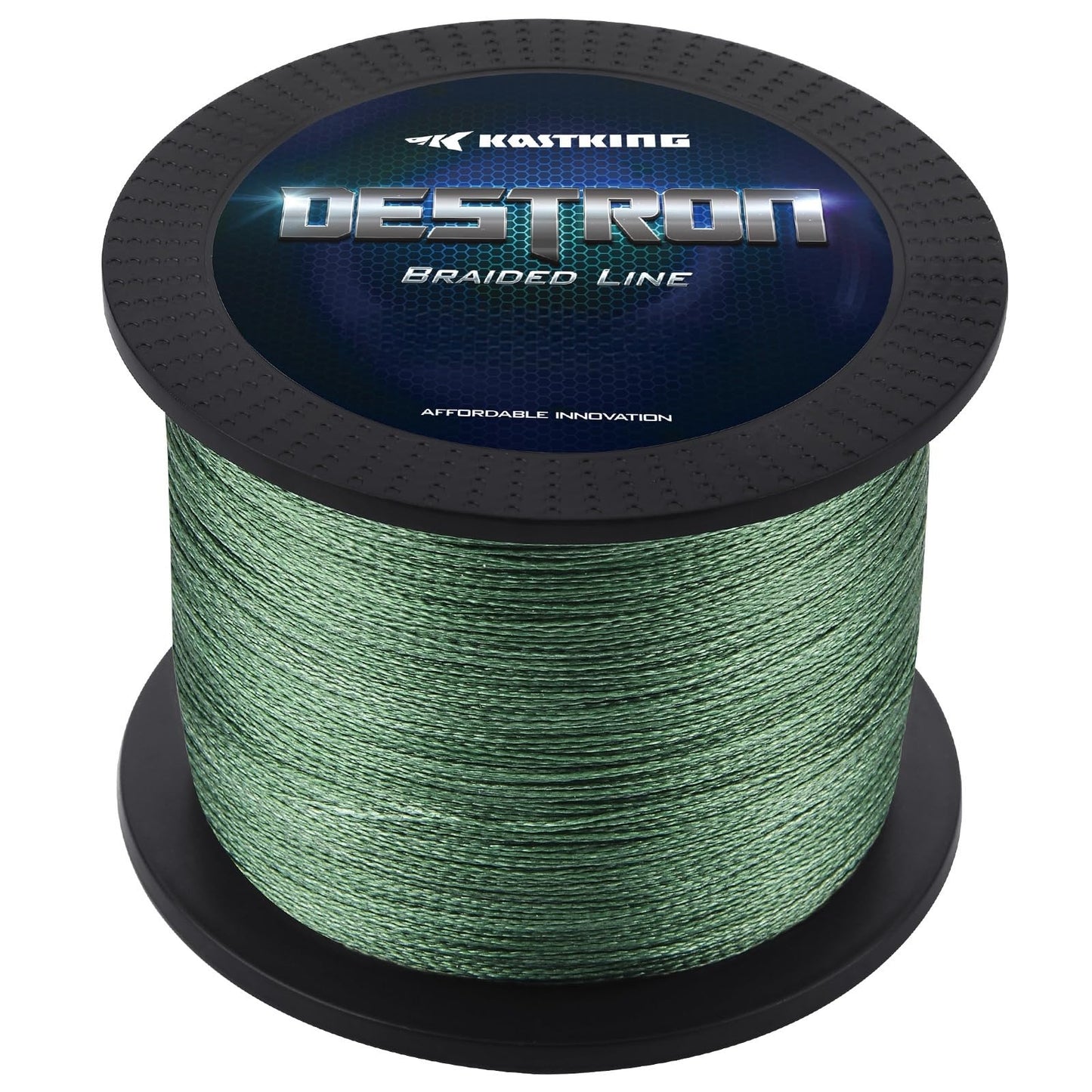 KastKing Destron Braided Fishing Line, Moss Green , 150 yds-65lb-0.42mm