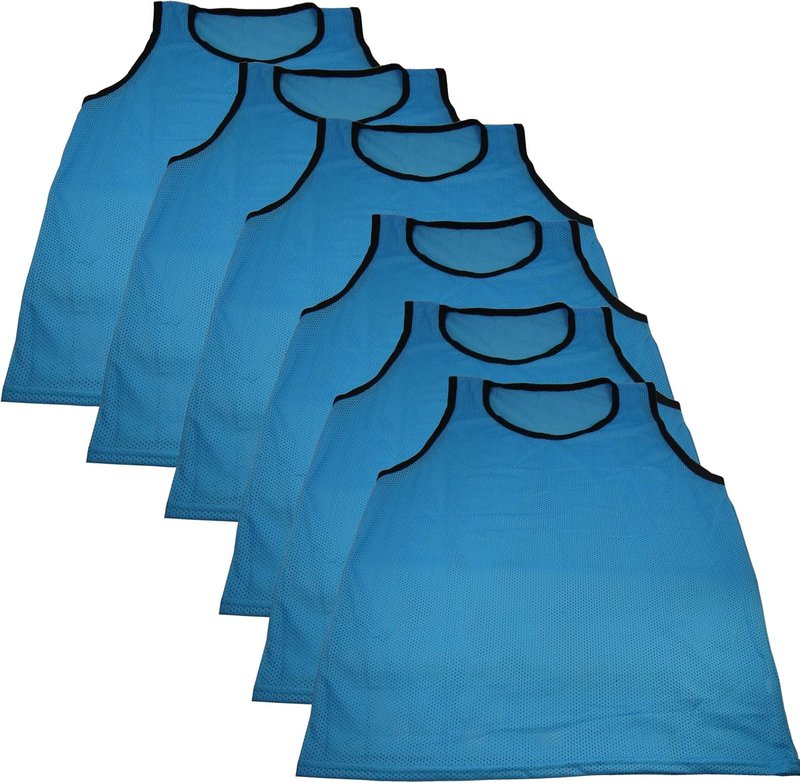 Scrimmage Training Vests for Soccer & Basketball | Adult & Youth Sizes Available in 1, 6, 12, 24 Packs