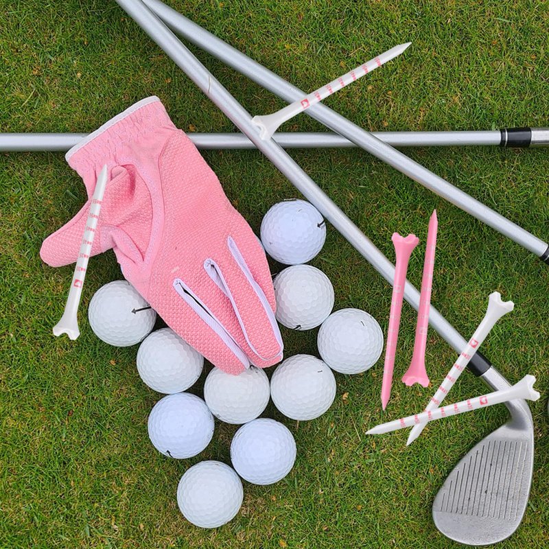 CATOSUM 50 Pcs Pink Golf Tees 2-3/4" - Funny Golf Accessories for Women, Durable and Stylish Golf Tees for Fun and Functional Play