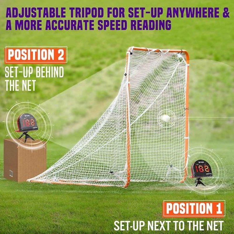 Lacrosse Radar Gifts Training Aids - Speed Guns, Shot Speed Sensors, Hands-Free Radar Guns | High-Tech Gadgets & Gear