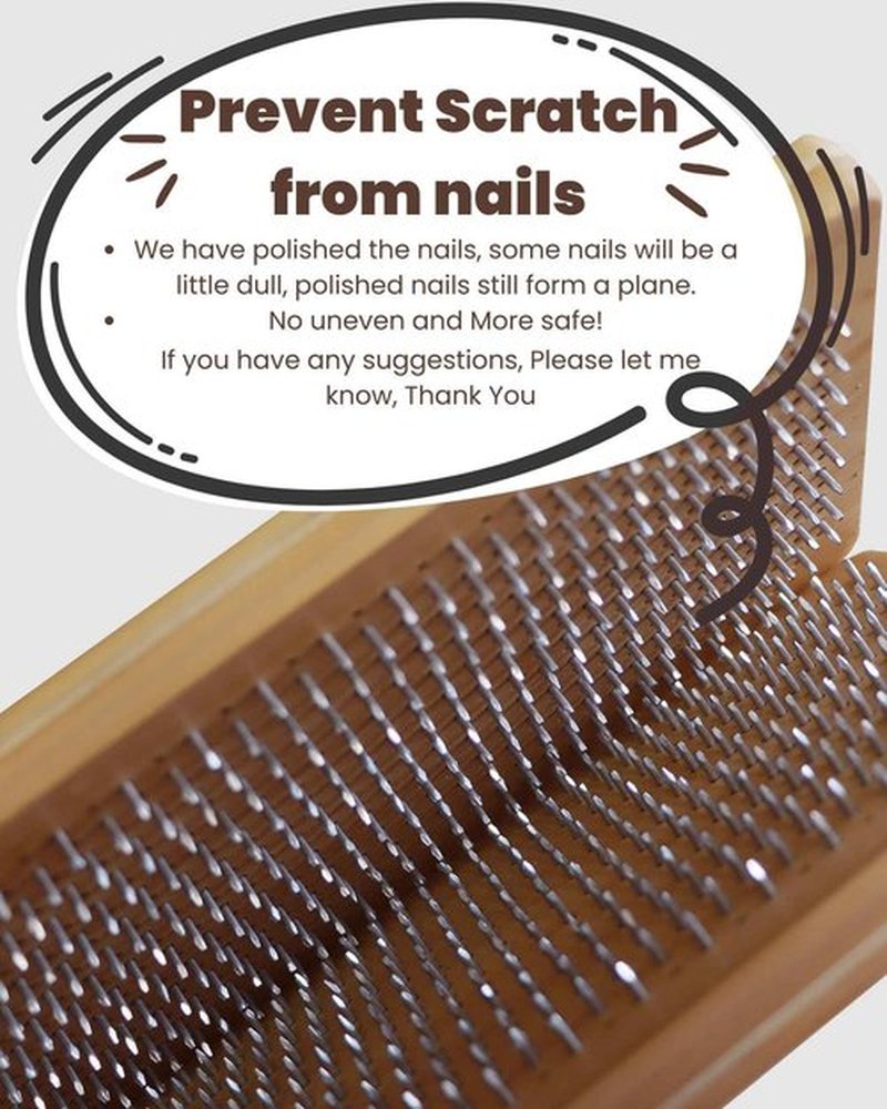 QEAHZ Sadhu Board - 8mm, Large Size, for Beginners, Nail Boards for feet, for Yoga and Meditation, Acupuncture Foot Massage