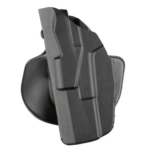 Safariland 7378 7TS ALS Concealment Holster, Flex-Paddle & Belt Loop Combo, Glock 26, 27, 33, SafariSeven Plain Black, Left Hand