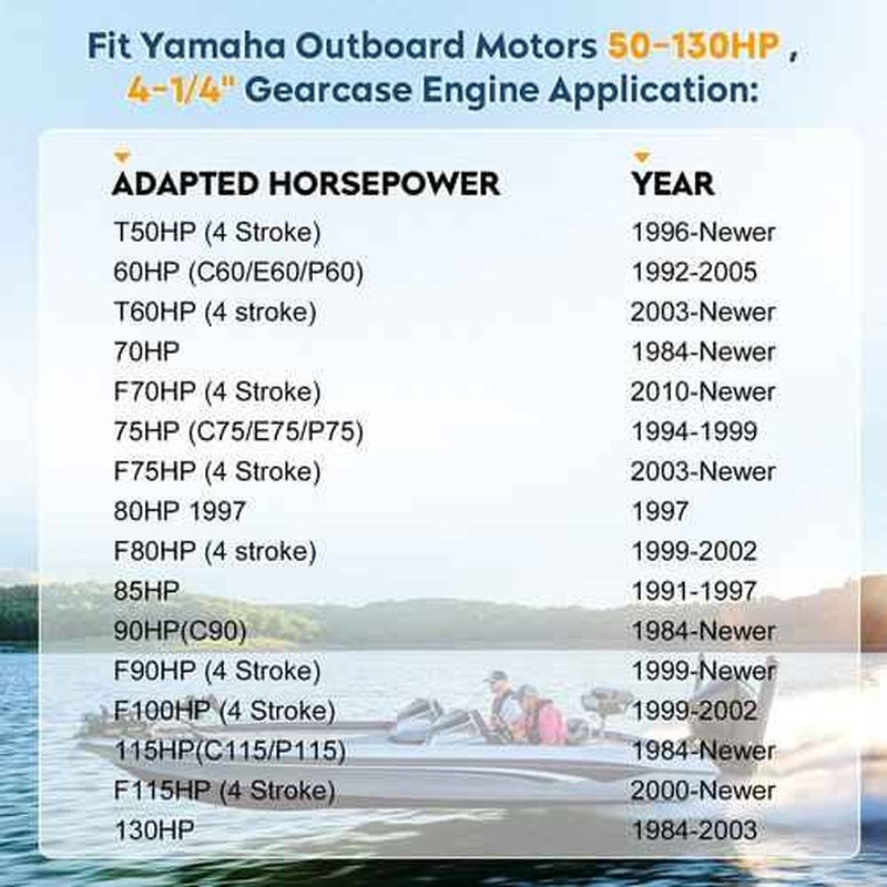 Aluminum Boat Moto Outboard Propeller Fit for Yamaha 60HP 70HP 75HP 80HP 85HP 90HP 115HP 130HP