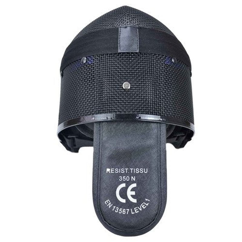 Coach Fencing Mask - 350N Mask with Removable Lining - CE Certified Coach Fencing Helmet (Removable Lining, Large)